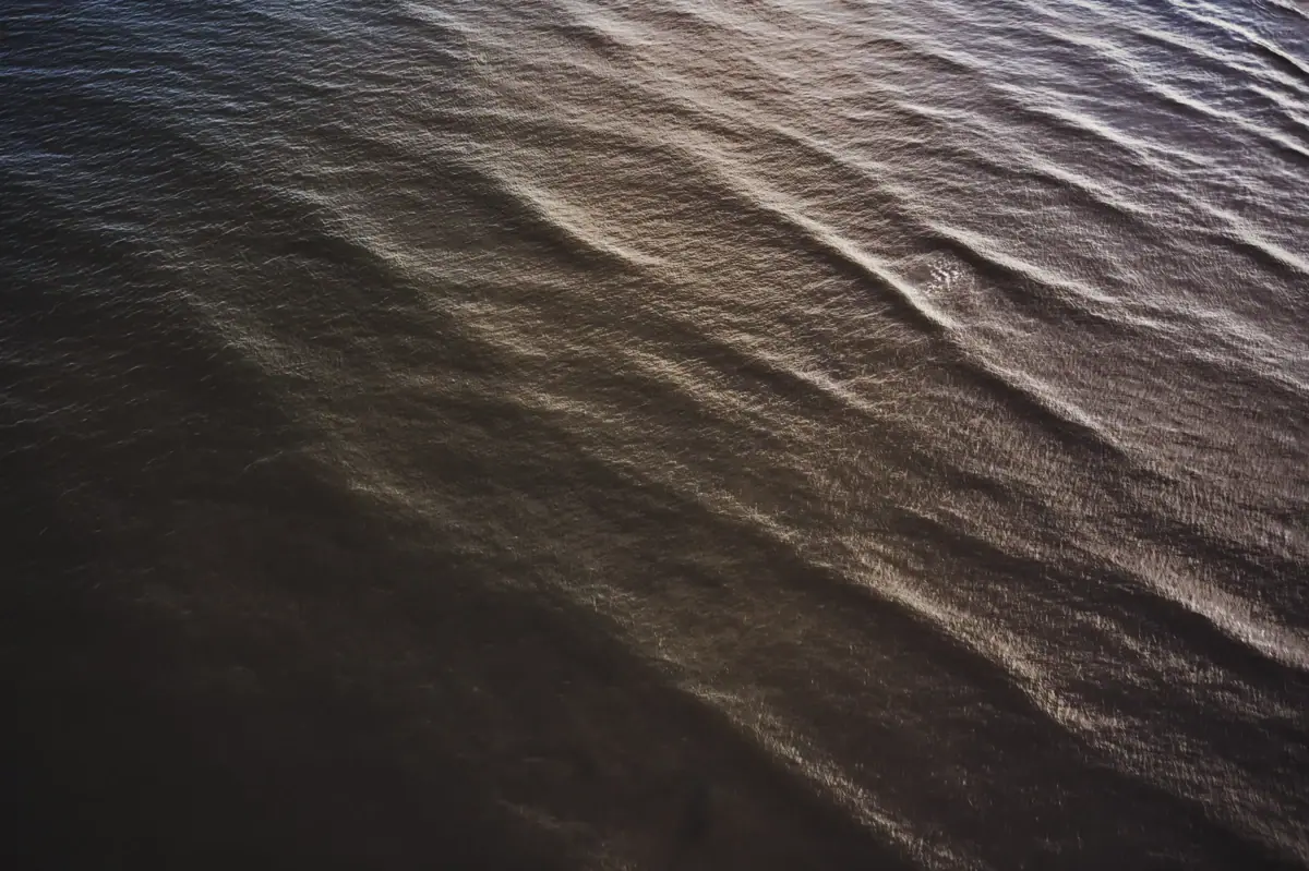 Meer Die Ostsee vor Usedom mit Wellen.