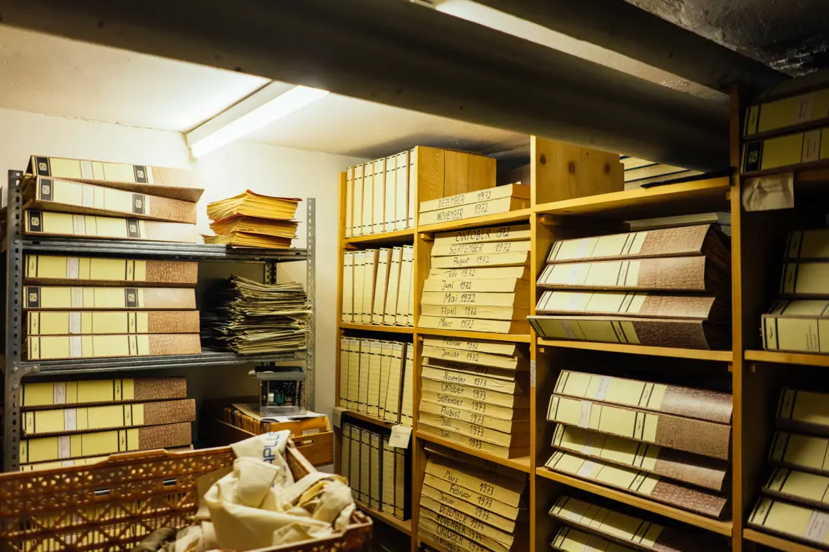 Marktarchiv Garmisch-Partenkirchen Eine Sammlung im Marktarchiv in Garmisch-Partenkirchen.